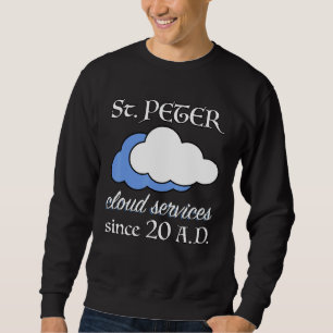 Christian Bible Verse Saint Peter Weather Lång Ärmad Tröja