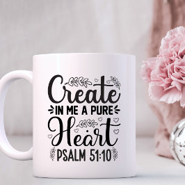 Christian Bible Verse Scripture Anpassningsbar Kaffemugg