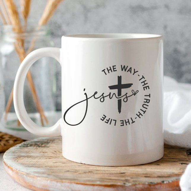 Christian Bible Verse Scripture Anpassningsbar Kaffemugg (Skapare uppladdad)
