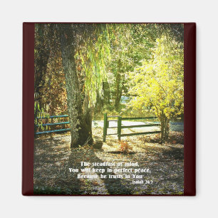 Christian Bible Verse Scripture Creationart Magnet