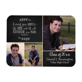 Christian Bible Verse Studenten Photo Collage Magnet