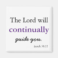 Christian Bible Verse The Lord Guides You