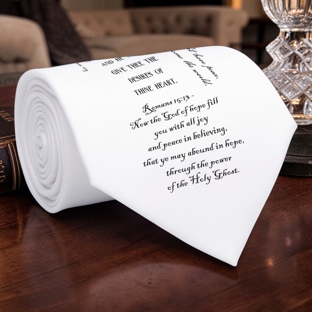 Christian Bible Verses KJV Custom Necktie Slips (Skapare uppladdad)
