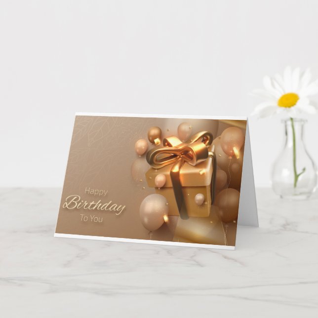 Christian Birthday Card Kort (Liten växt)