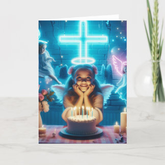 Christian Birthday Card Tack Kort
