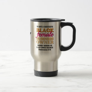 Christian BLACK FEMALE BUSINESS OWNER Monogram Resemugg
