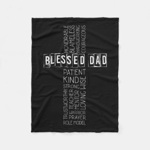 Christian Bled Pappa Kor Fars dag Fleecefilt