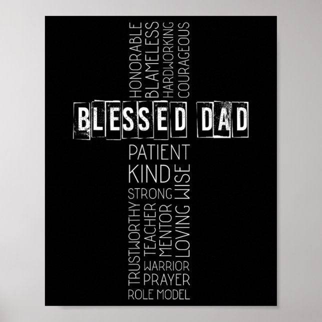 Christian Bled Pappa Kor Fars dag Poster (Framsidan)