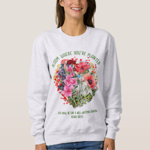 Christian BLOOM DÄR DU PLANTERAS Blommigt T Shirt