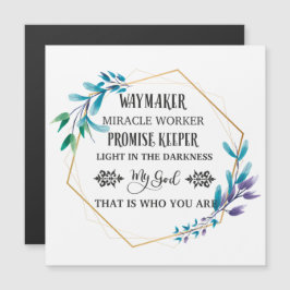 Christian Blue Blommigt Wandeans