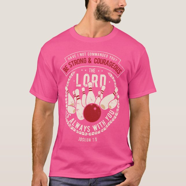 Christian Bowling T Shirt (Framsida)