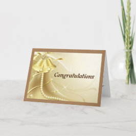 Christian Bröllop Card Kort