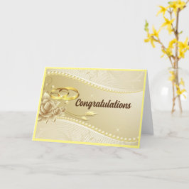 Christian Bröllop Card Kort