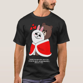 Christian Brown Bear Cony Bunny Rabbit Make Wif T Shirt