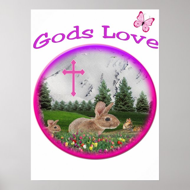 Christian Bunny Poster (Framsidan)