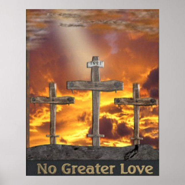 Christian Calvariation art poster (Framsidan)