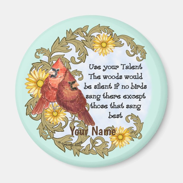 Christian Cardinals Talent Magnet (Framsidan)