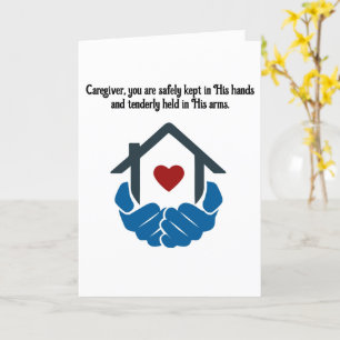 Christian Caregiver’s Encouragement Card Kort