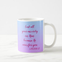 Christian Cast all You Anxiety Kaffemugg