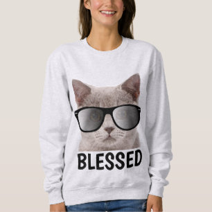 Christian Cat Lover T-Shirts, BLESSED T Shirt