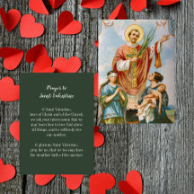 Christian Catholic Saint Valentines Day Prayer