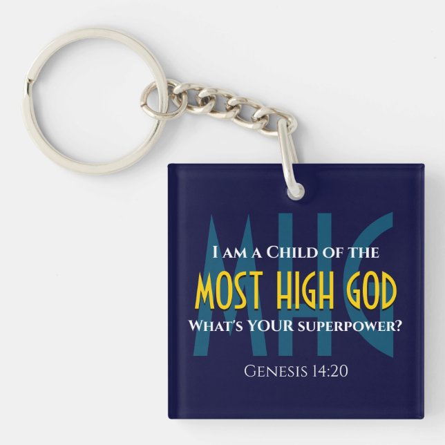 Christian CHILD OF MEST HIGH GOD Superpower BLUE (Framsidan)