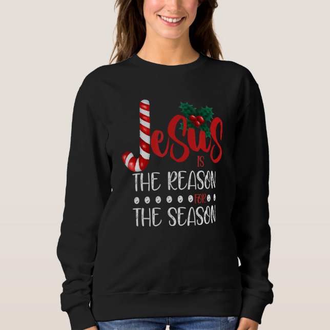 Christian Christmas Jesus is the Reason for the Se T Shirt (Framsida)