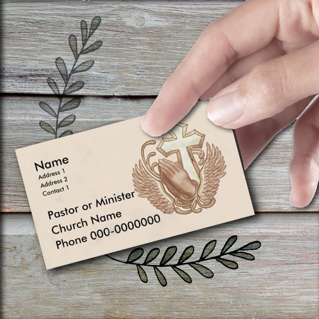 Christian Church-Affärskort Visitkort (Skapare uppladdad)