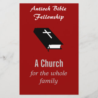 Christian Church Flyer Anpassade"