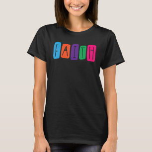 Christian Church jesus Gud Bible Verse Kärlek Fait T Shirt