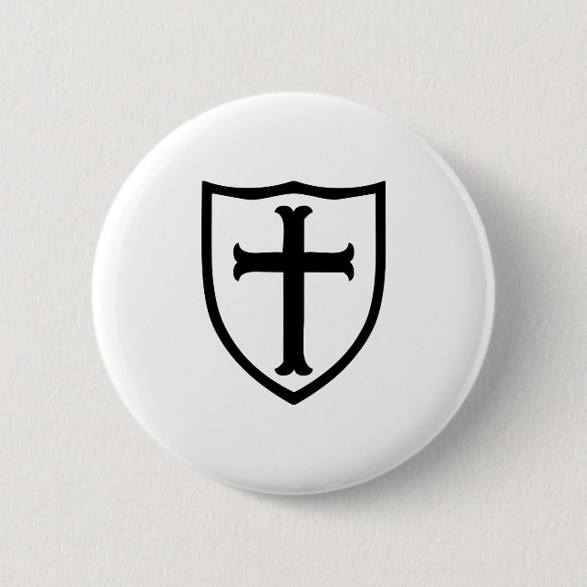 Christian Church Kor Knight Shield Study Gift Knapp (Framsida)