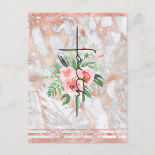 Christian Church Kor Påsk Jesus Baptist Kärlek Vykort