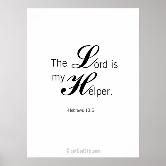 Christian Cites gotGod316.com Wall Art Art Poster (Framsidan)