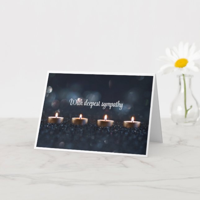 Christian Condolence Card Kort (Liten växt)