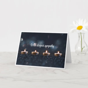 Christian Condolence Card Kort