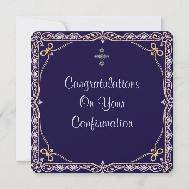 Christian Confirmation - kort (Framsida)