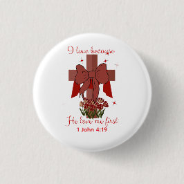 Christian Coquette cross Bible verse Valentines  Knapp
