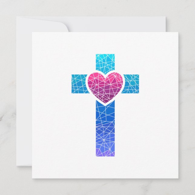 Christian Cross Inbjudningar (Framsida)