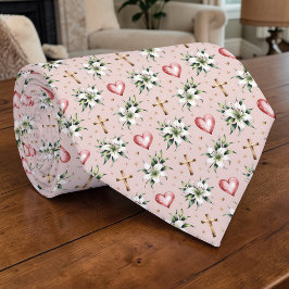 Christian Crosses Custom Necktie Slips