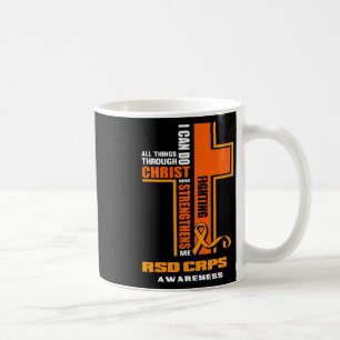 Christian Crps Warrior Fighter RSD Crps Awareness Kaffemugg