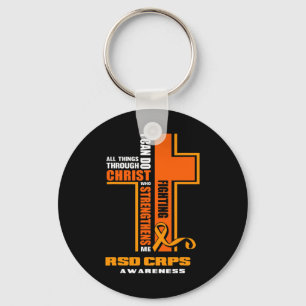 Christian Crps Warrior Fighter RSD Crps Awareness Nyckelring
