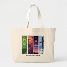 Christian Custom Name BIBLE MEDICATION Jumbo Tygkasse