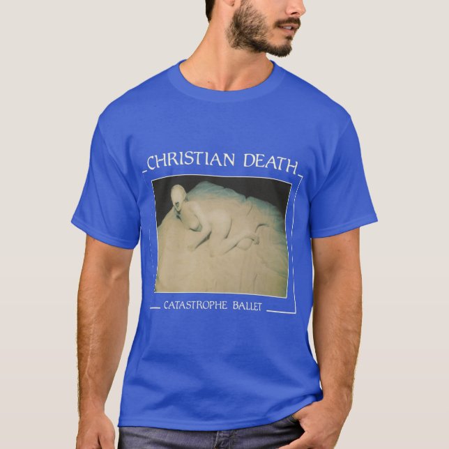 Christian Death Band retro T Shirt (Framsida)