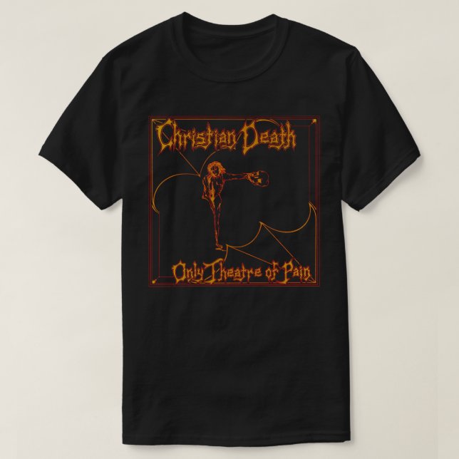 Christian Death Classic T Shirt (Design framsida)
