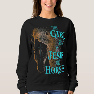 Christian DENNA GIRL SPRINGA PÅ JESUS & HORSES Equ T Shirt
