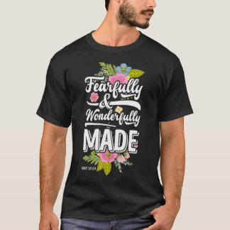 Christian Design är rädd och underbart gjord T Shirt