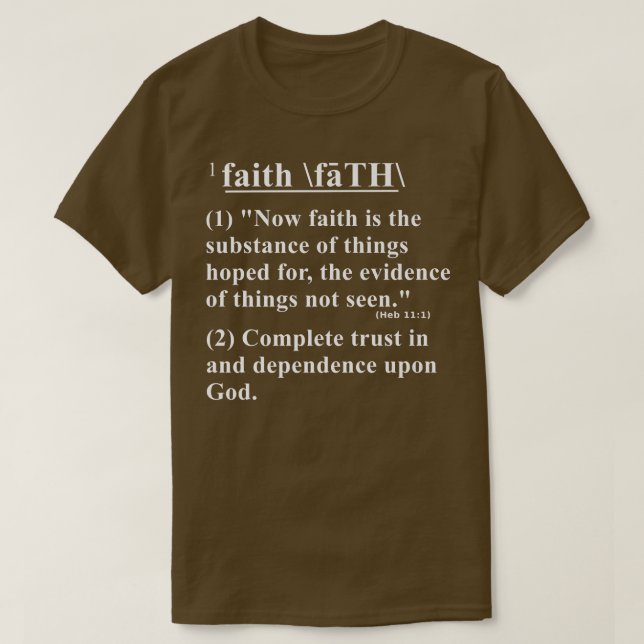 Christian Design T Shirt (Design framsida)