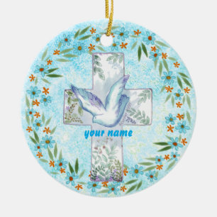 Christian Dove Kor ornament