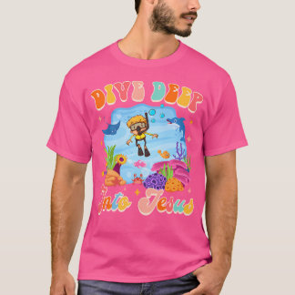 Christian Dyka Scuba Diver Vbs Dives Deep T Shirt
