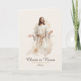 Christian Easter Card He is Risen Blessing Helgkort